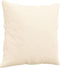 vidaXL - Sierkussens - 2 - st - 40x40 - cm - fluweel - crèmekleurig
