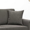 vidaXL - Sierkussens - 2 - st - 40x40 - cm - fluweel - donkergrijs