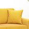 vidaXL - Sierkussens - 2 - st - 40x40 - cm - fluweel - geel