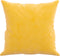 vidaXL - Sierkussens - 2 - st - 40x40 - cm - fluweel - geel