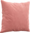 vidaXL - Sierkussens - 2 - st - 40x40 - cm - fluweel - roze
