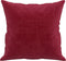 vidaXL - Sierkussens - 2 - st - 40x40 - cm - fluweel - wijnrood