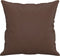 vidaXL - Sierkussens - 2 - st - 40x40 - cm - kunstleer - bruin