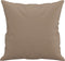 vidaXL - Sierkussens - 2 - st - 40x40 - cm - kunstleer - cappuccino