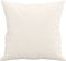 vidaXL - Sierkussens - 2 - st - 40x40 - cm - kunstleer - crèmekleurig