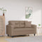 vidaXL - Sierkussens - 2 - st - 40x40 - cm - microvezelstof - taupe