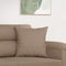 vidaXL - Sierkussens - 2 - st - 40x40 - cm - microvezelstof - taupe