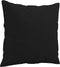 vidaXL - Sierkussens - 2 - st - 40x40 - cm - microvezelstof - zwart