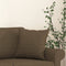 vidaXL - Sierkussens - 2 - st - 40x40 - cm - stof - bruin