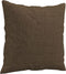 vidaXL - Sierkussens - 2 - st - 40x40 - cm - stof - bruin