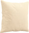 vidaXL - Sierkussens - 2 - st - 40x40 - cm - stof - crèmekleurig