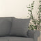 vidaXL - Sierkussens - 2 - st - 40x40 - cm - stof - donkergrijs