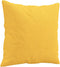 vidaXL - Sierkussens - 2 - st - 40x40 - cm - stof - lichtgeel