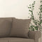 vidaXL - Sierkussens - 2 - st - 40x40 - cm - stof - taupe