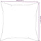 vidaXL - Sierkussens - 4 - st - 40x40 - cm - stof - meerkleurig