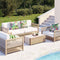 vidaXL - Sierkussens - 4 - st - 50x50 - cm - stof - meerkleurig
