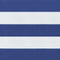 vidaXL - Sierkussens - 4 - st - gestreept - 60x60 - cm - stof - blauw - en - wit