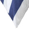 vidaXL - Sierkussens - 4 - st - gestreept - 60x60 - cm - stof - blauw - en - wit