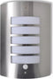 vidaXL Sierlijke RVS wandlamp met bewegingssensor