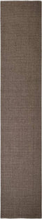 vidaXL Sisalmat voor krabpaal 66x350 cm bruin
