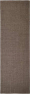 vidaXL Sisalmat voor krabpaal 80x250 cm bruin