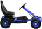 vidaXL Skelter met pedalen en pneumatische banden blauw