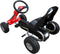 vidaXL Skelter met pedalen rood