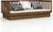 vidaXL - Slaapbank - 100 - x - 200 - cm - massief - grenenhout - honingbruin