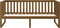 vidaXL - Slaapbank - 100 - x - 200 - cm - massief - grenenhout - honingbruin