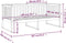vidaXL - Slaapbank - 100 - x - 200 - cm - massief - grenenhout - honingbruin