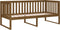 vidaXL - Slaapbank - 100 - x - 200 - cm - massief - grenenhout - honingbruin