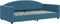 vidaXL - Slaapbank - 100x200 - cm - fluweel - blauw