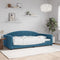 vidaXL - Slaapbank - 100x200 - cm - fluweel - blauw