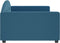 vidaXL - Slaapbank - 100x200 - cm - fluweel - blauw