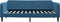 vidaXL - Slaapbank - 100x200 - cm - fluweel - blauw