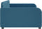 vidaXL - Slaapbank - 100x200 - cm - fluweel - blauw