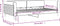 vidaXL - Slaapbank - 100x200 - cm - fluweel - donkergrijs