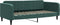 vidaXL - Slaapbank - 100x200 - cm - fluweel - donkergroen