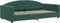 vidaXL - Slaapbank - 100x200 - cm - fluweel - donkergroen