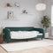 vidaXL - Slaapbank - 100x200 - cm - fluweel - donkergroen