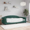 vidaXL - Slaapbank - 100x200 - cm - fluweel - donkergroen