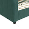 vidaXL - Slaapbank - 100x200 - cm - fluweel - donkergroen
