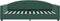 vidaXL - Slaapbank - 100x200 - cm - fluweel - donkergroen