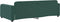 vidaXL - Slaapbank - 100x200 - cm - fluweel - donkergroen