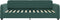 vidaXL - Slaapbank - 100x200 - cm - fluweel - donkergroen