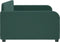 vidaXL - Slaapbank - 100x200 - cm - fluweel - donkergroen