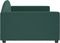 vidaXL - Slaapbank - 100x200 - cm - fluweel - donkergroen