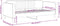 vidaXL - Slaapbank - 100x200 - cm - fluweel - roze