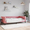 vidaXL - Slaapbank - 100x200 - cm - fluweel - roze