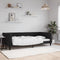 vidaXL - Slaapbank - 100x200 - cm - fluweel - zwart